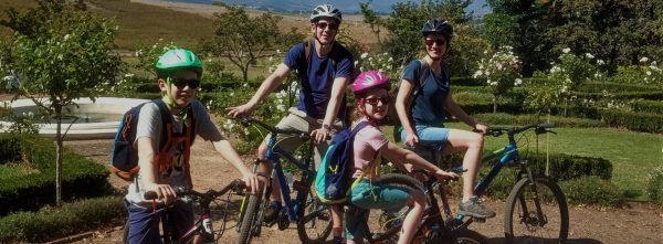 Franschhoek Family Cycle - Edusport Travel & Tours